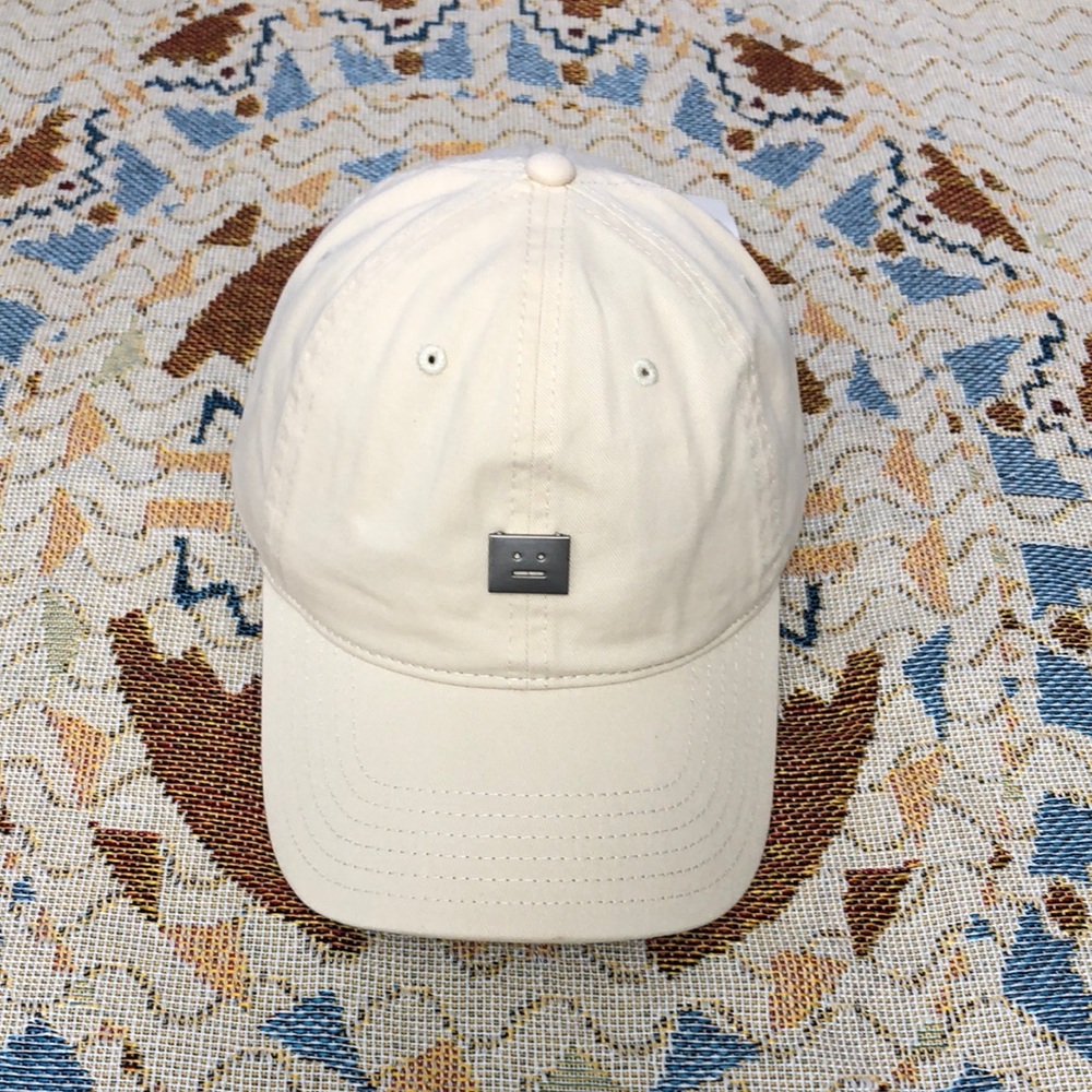 Acne Cream Silver Minimalist Hat